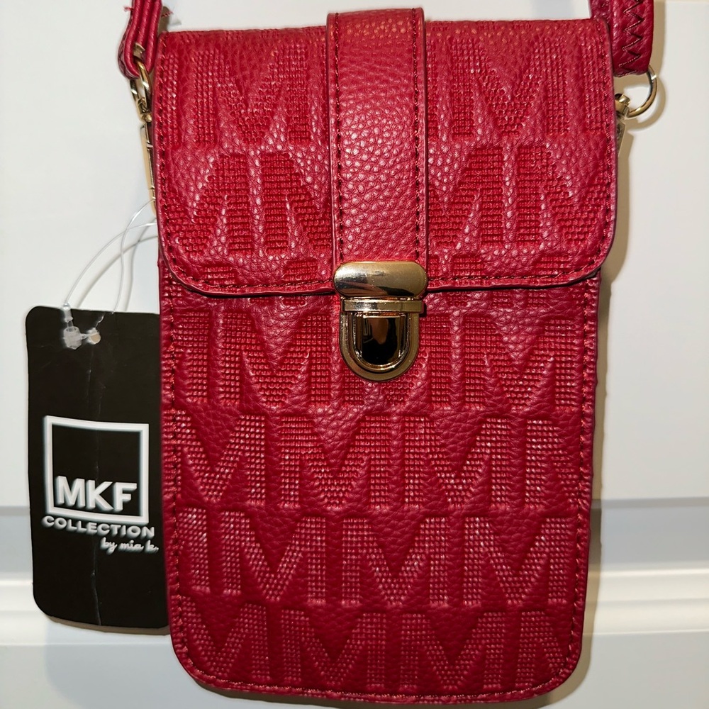 MKF Collection Ulla Signature XL Phone Wallet Crossbody by Mia K